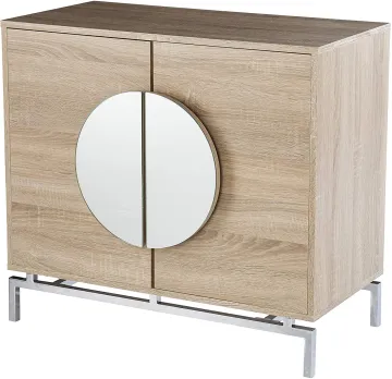 Luxury Wooden Wine Cabinet with 2 Doors for Home Office Furniture