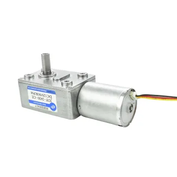 12-24V High Torque BLDC Worm Motor 30RPM
