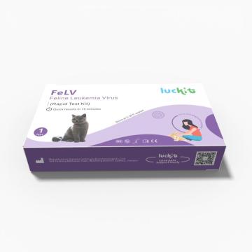 Luckit kucing leukemiavirus felv kucing ujian kit reaksi cepat cepat harga kilang operasi mudah