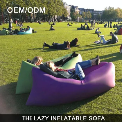 Inflatable sofa for outdoor travel and camping