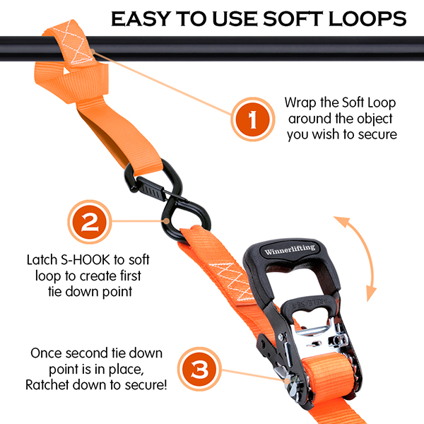 Transom Tie Down Straps