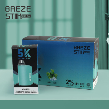 New Breze Stiik BOX Pro 5000 Puffs ECigarette
