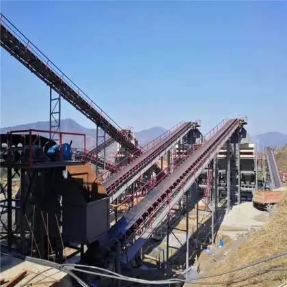 Gypsum Conveyor Roller Belt Conveyor