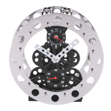 Metal Ferris Wheel Table Gear Clock