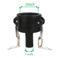 Acoplamento de tanque IBC Conexões de trava de plástico Tipo C