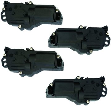 4 Pack Power Door Lock Actuators 746-148 746-149 for Driver & Passenger, Right & Left Side Door Latch