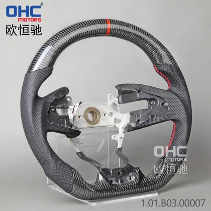 Carbon Fiber Steering Wheel for Volante Honda USA Civic Type R Gen 10