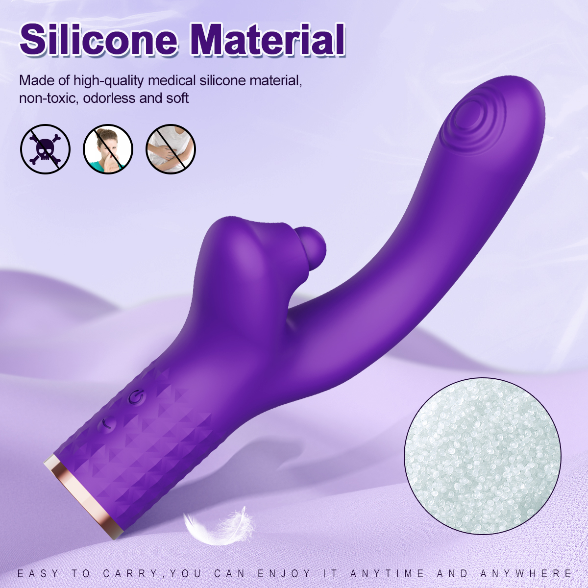 Advanced Dual Vibration Massage Wand for Women