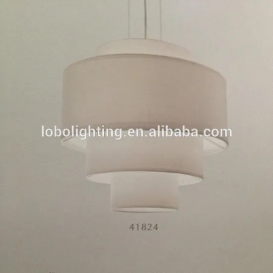 gorgeous four tier round shade lamp pendant/drum shade pendant lighting/hanging e27 pendant lighting