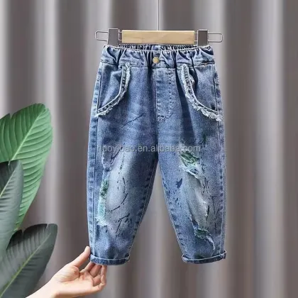 2024 Boys' Autumn Jeans and Spring/Autumn Pants