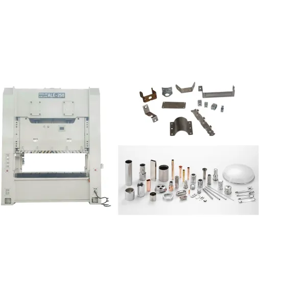 Double Crank Closed Power Press Machine with Mold Feeder Production Line for Hardware Accessory Stamping and Deep Drawing