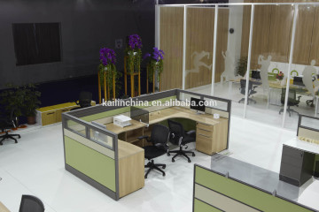 618S-2 seaters tile panel hottes modular workstation trade assurace customized office furnture