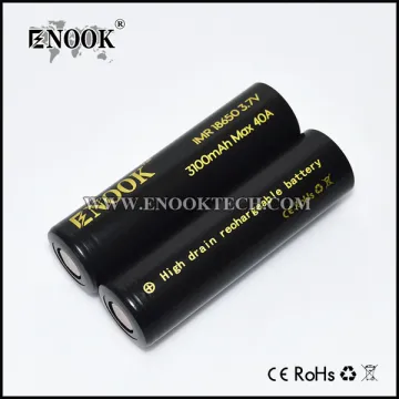 Enook 3100mah 3.7v Li Ion Battery 18650