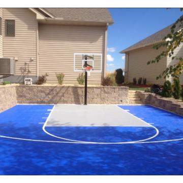 Achtertuin Basketbalveld Vloeren Buitensporttegels