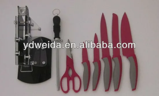 non-stick knife set