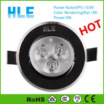 3x1 led downlight wiht dimmable