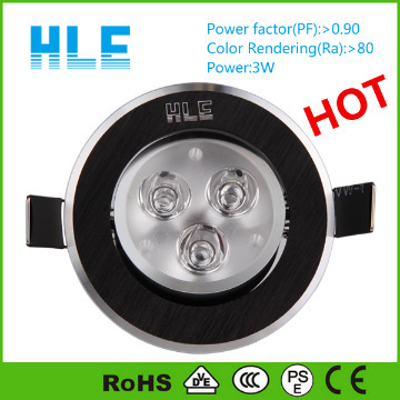 3x1 led downlight wiht dimmable