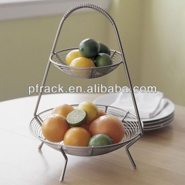 stainless steel wire fruit basket