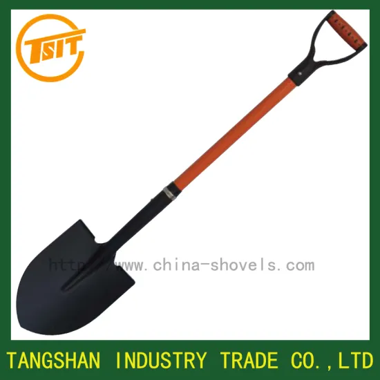 fiberglass handle garden shovel