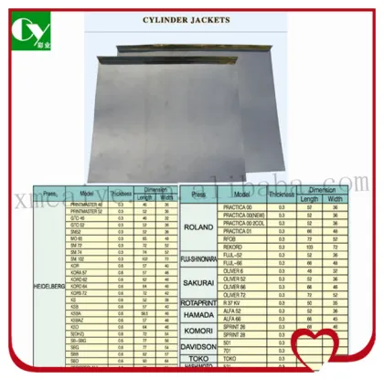 many kinds of printing machinery part CYLINDER JACKERS