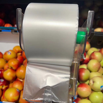 Flat Produce Bags on Roll for Food and Vegetables