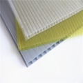 Qualität UV beschichtet 4mm Polycarbonat Doppelwandblatt