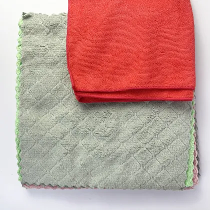Microfiber Kitchen Cloth - Non-stick Oil Washing Rag