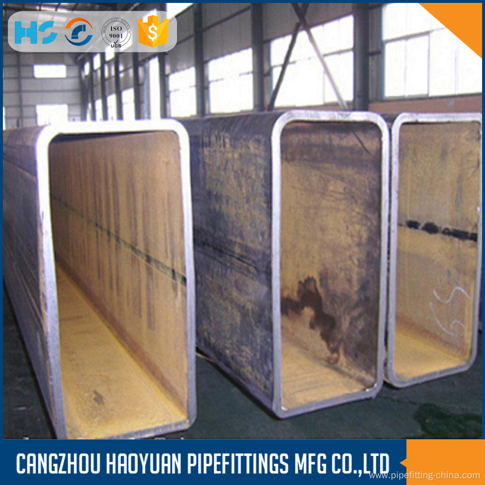 Carbon material square steel tubing sch40