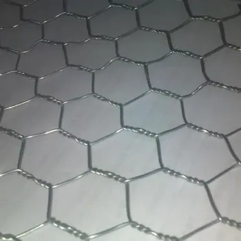 Hexagonal poultry netting wire mesh with pvc coated