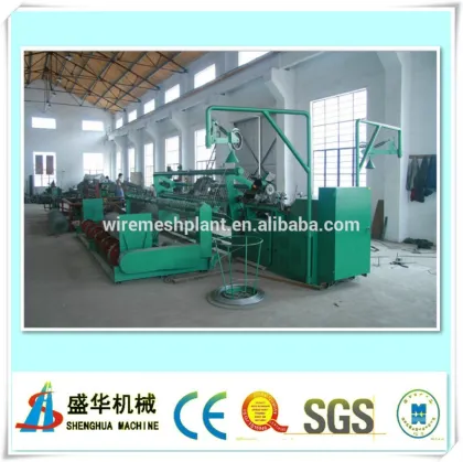 Diamond wire mesh fence machine from Anping Shenghua