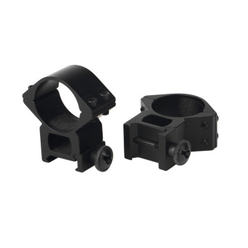 30mm See-Thru High Profile Dual Picatinny Scope Rings