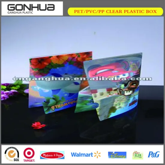 Factory custom order PP plastic printed kinds office folder A4 display presentation document folder