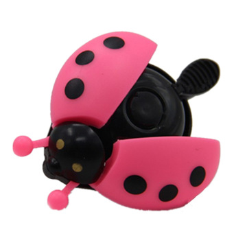 Cartoon Ladybug Shaped Bike Bell for Children's Balance Bicycles