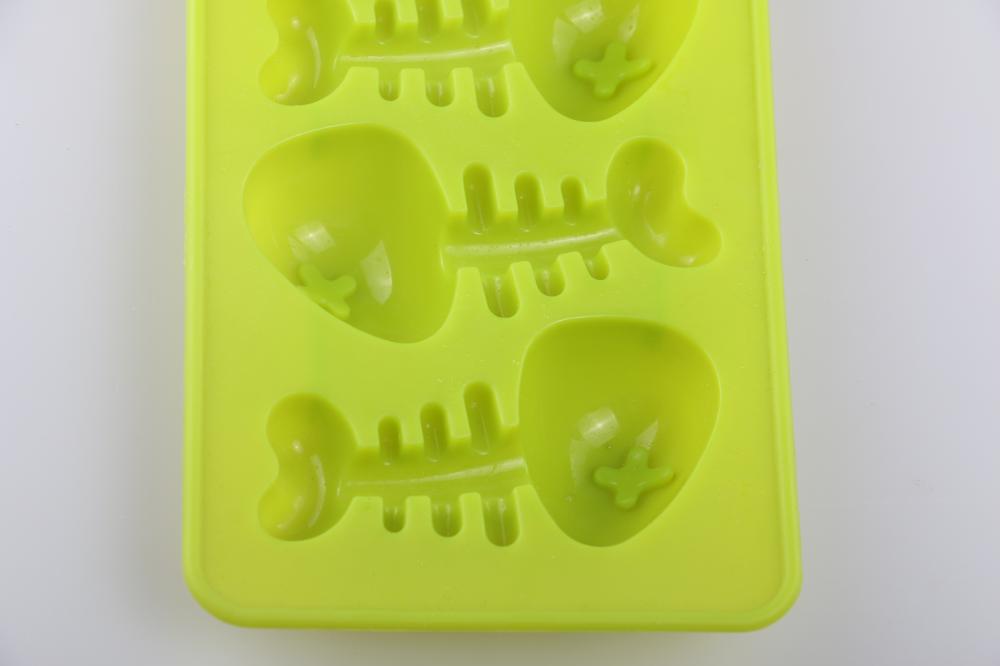 Fish bone shape silicone molds