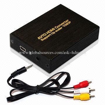 AV RCA to HDMI Converter with 5V DC/1A Power Supply