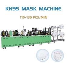 Máquina cirúrgica de máscara facial não tecida KN95
