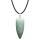 DIY Bullet Shape Healing Pointed Necklace Chakra Beads Crystals Bullet Stone Beads Pendant for Pendant Necklace Jewelry