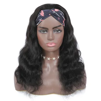 Body Wave Wig Affordable Headband Wig 180% Density Glueless Wigs human hair wigs