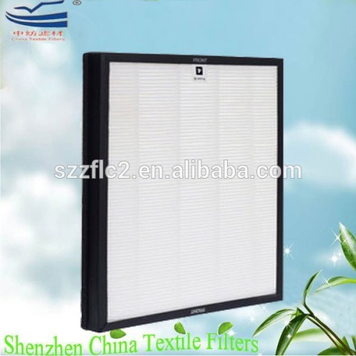 Custom high efficiency HEPA filter replacement for air cleaning machines