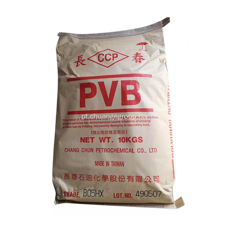 CCP Baixa viscosidade PVB B02HX Resina Butyral Butyral