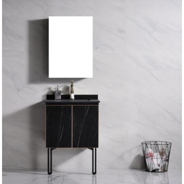 Black bathroom vanities stand for new