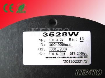3528 SMD  Pure White Led Lamp