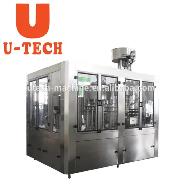 Automatic 3 in 1 PET bottle mineral water bottling filling machine
