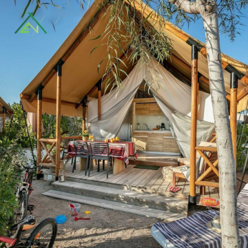 Waterproof Luxury Glamping Tents for Outdoor Safari Lodges