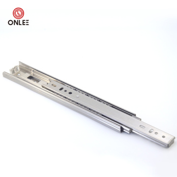 Stainless Steel Drawer Slide Three Section