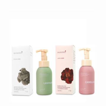 BANGWEI Luxury Camellia Amino Acid Facial Cleanser Mousse for Acne and Oil Control