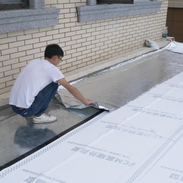 Fluorocarbon Drainage Film and Bitumen Tape for Roof Insulation and Waterproof Membrane Repair