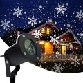 Lantern Courtyard Snowfall LED Light Projector