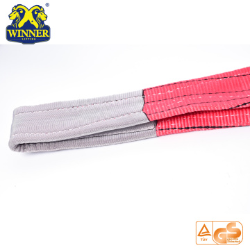 High Quality 1-12T Eye And Eye Lifting Polyester Webbing Slings