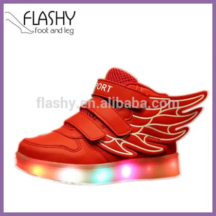 Wholesale kids led light shoes children sneakers